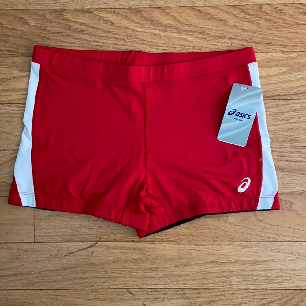 ASICS women’s Chaser Compression Shorts L New